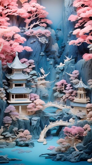 Chinese Castle: A Vibrant Fantasy Landscape Exhibition