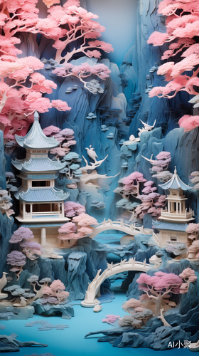 Chinese Castle: A Vibrant Fantasy Landscape Exhibition