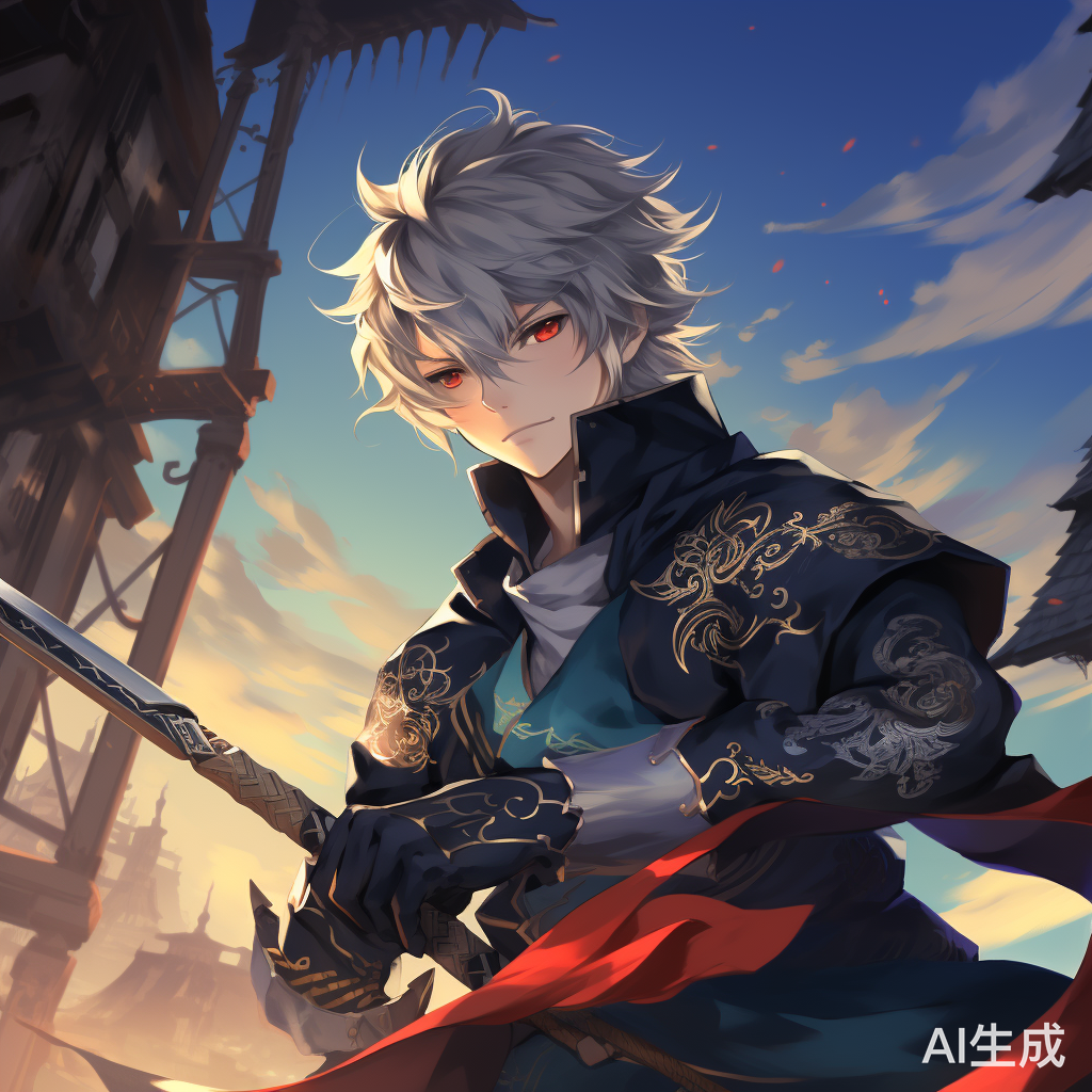 嚣张跋扈的少年散兵