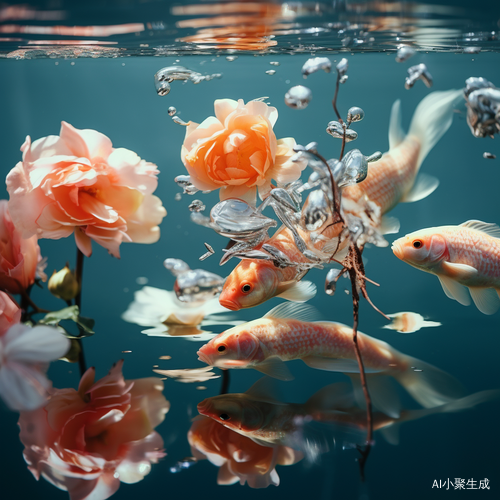 中国民族气息的超现实主义摄影：金鱼之美