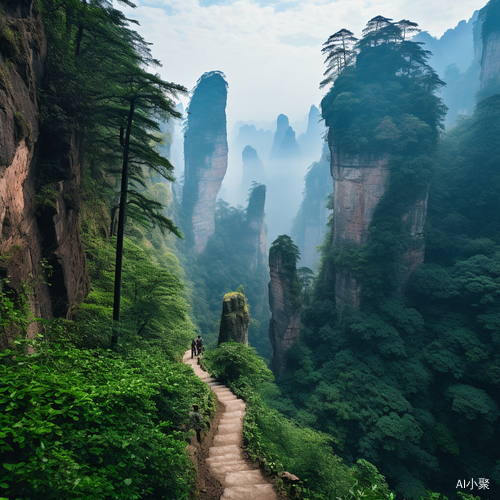 张家界，仙境江山