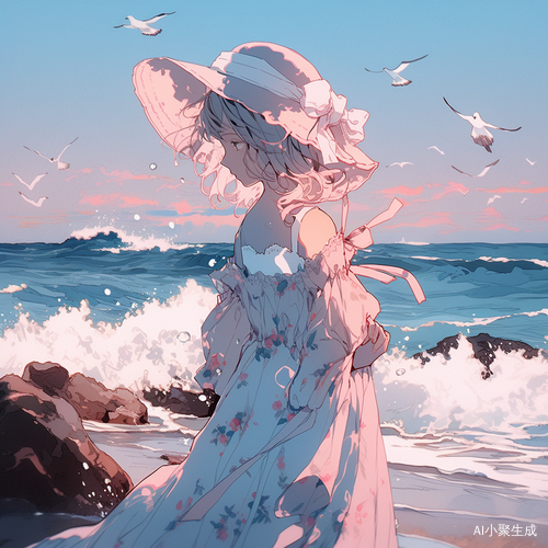 海边性感美女