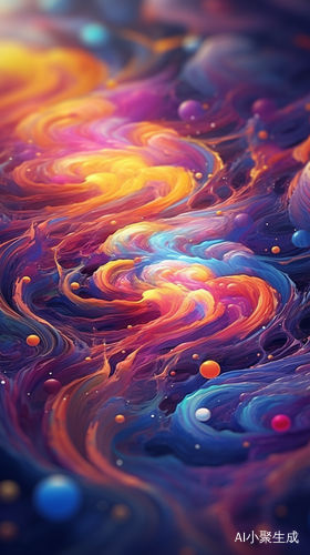 Vibrant 3D Surrealism: Cosmic Landscapes and Mystical Symbolism