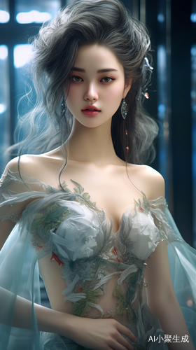 东方美女3D渲染超精致画质