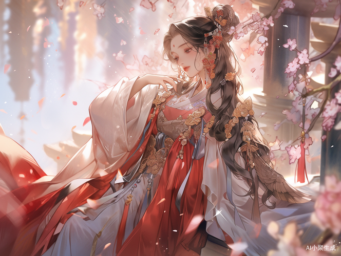 中国古装七仙女婀娜多姿的梦幻浪漫风格
