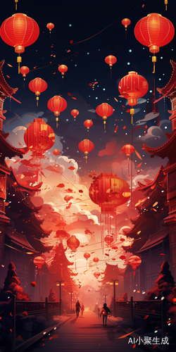 地产春节除夕海报
