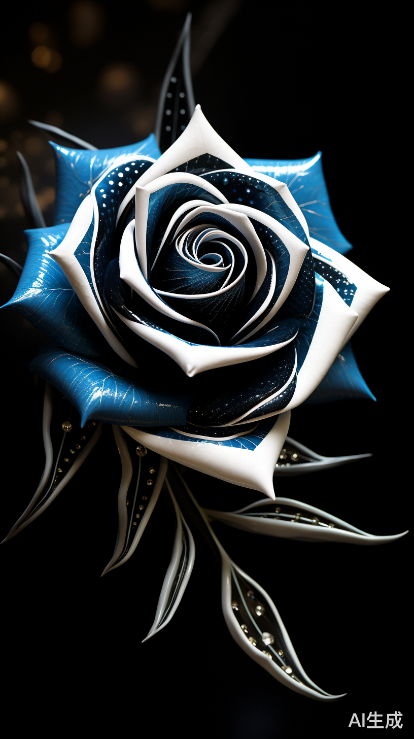 黑白色玫瑰与蓝色星际舰队