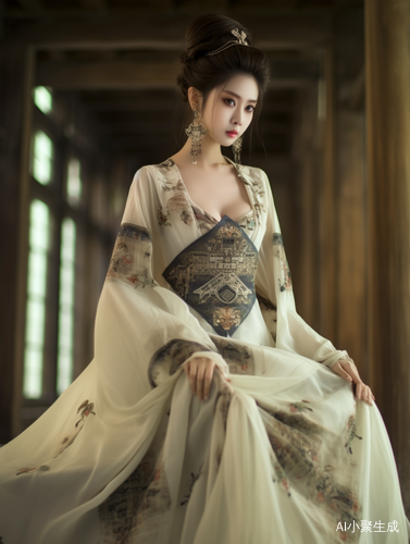 中国古典美女中景写真浅景深64K高清