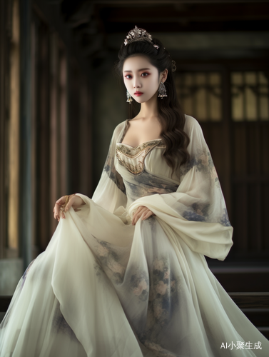 中国古典美女中景写真浅景深64K高清