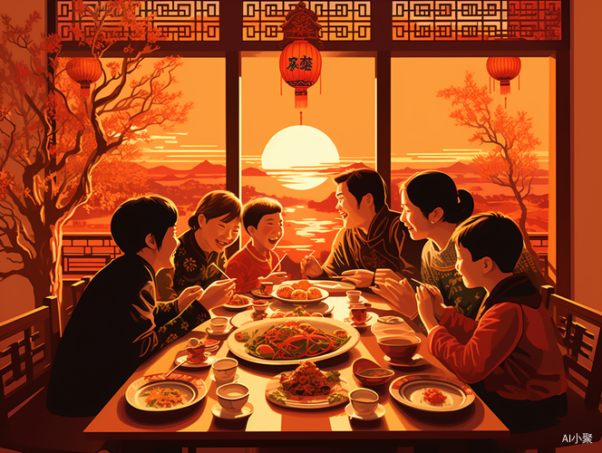 Chinese New Year: Warm Feeling and HD Quality Poster