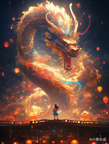 Chinese Dragon Dance: Boy and Fireworks in HD