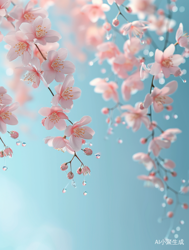 梦幻般的桃花3D立体32K超高清主题