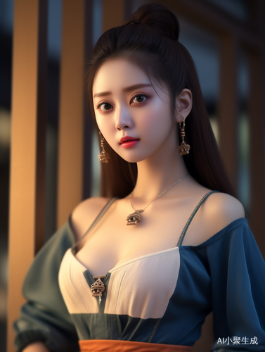 中国美女，身材标致五官精致，中浅景深32K超高清