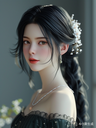 极致漂亮细腻的美少女写真
