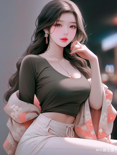 东方女孩，动漫美学风格，艺术光照，超高清画质
