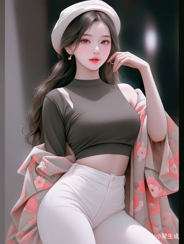 东方女孩，动漫美学风格，艺术光照，超高清画质