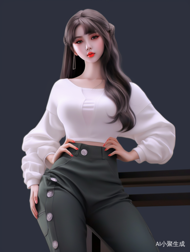 东方女孩，动漫美学风格，艺术光照，超高清画质