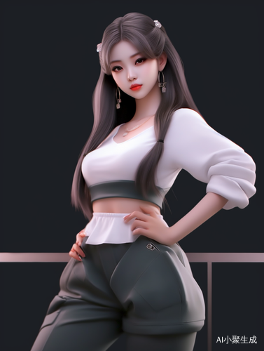 东方女孩的动漫美学风格专业人像摄影