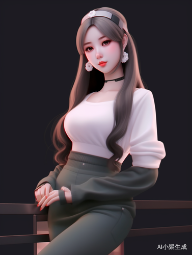 东方女孩的动漫美学风格专业人像摄影