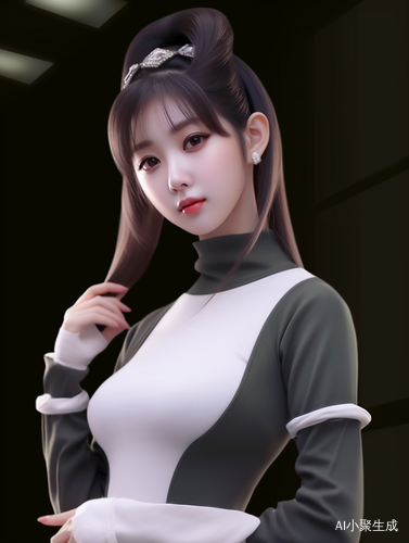 东方女孩的动漫美学风格专业人像摄影