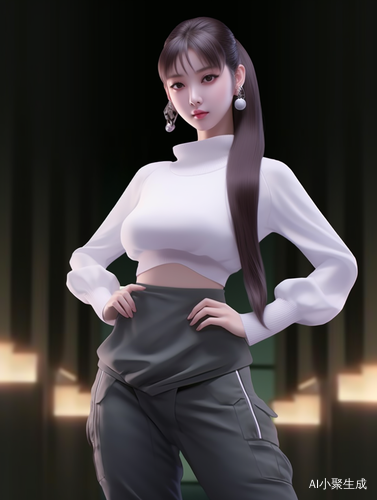 东方女孩的动漫美学风格专业人像摄影