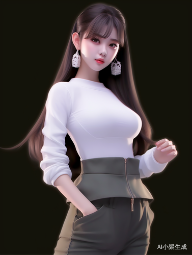 东方女孩的动漫美学风格专业人像摄影