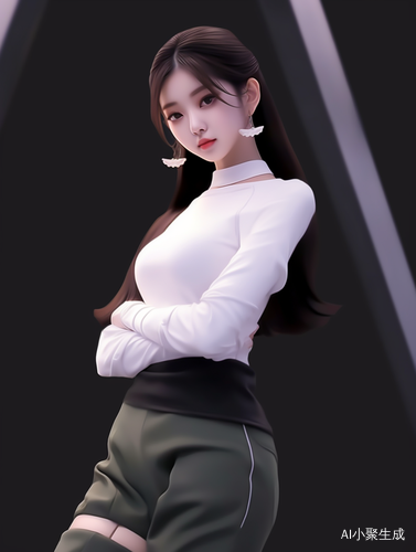 东方女孩的动漫美学风格专业人像摄影