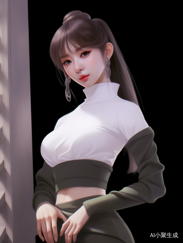 东方女孩的动漫美学风格专业人像摄影