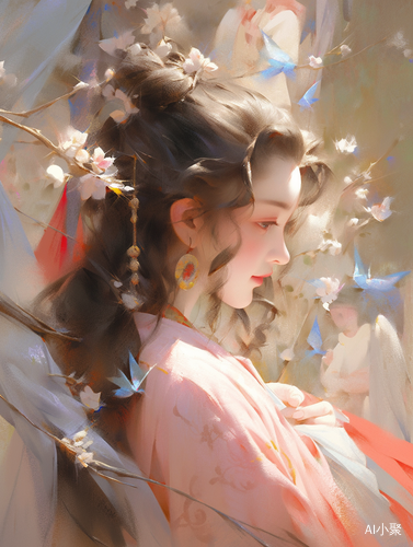 Song Dynasty-inspired Close-up: Beauty in Hanfu