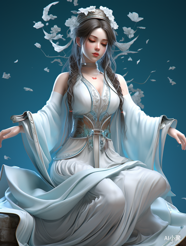 Chinese Girl in Anime Style: Classical Figures and Lively Illustrations