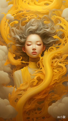 Golden Dragon: Artgerm's Vibrant Blend of Styles