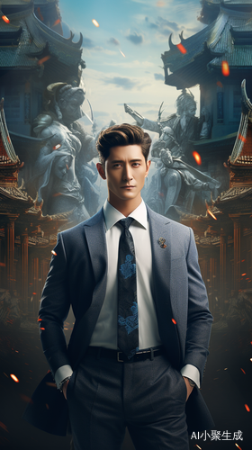 完美英俊男子