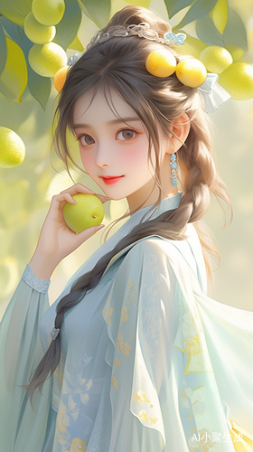 中国美少女：穿着绣式旗袍的大师作品