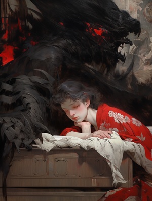 paradox, Adrian Ghenie, jenny saville, edward hopper. dark art by James Jean, Takato Yamamoto)),(RAW photo, best quality), ((Nostalgia,1980s syle)).(A girl with a literary atmosphere:1.2),(Contemplation:1),(realistic, photo-realistic:1.3), extremely delicate and beautiful, Amazing, finely detail, masterpiece, ultra-detailed, highres,best illustration, best shadow,intricate,depth of field,1girl,(long legs:1.4),long hair,messy hair,((((low key,dark scene,dimly lit)))),fat,(((soft lighting:1.4)), (pale skin:1.