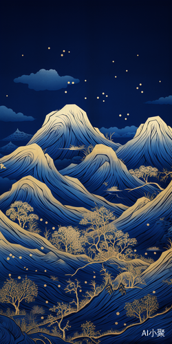 Klein Blue: Chinese Embroidery Craft and Minimalistic Landscape