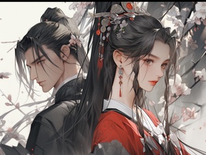 大师作品：8k分辨率，精美绝伦的时尚女侠