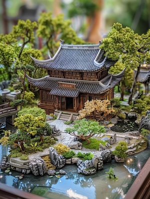 #中文园#Lifeesthetics#Aesthetic inspiration in life#中文字幕Architecture#Design case sharing#Suzhou-style architecture#Ambience#Light and shadow#courtyard#courtyard design#courtyard landscape#micro-landscape#miniature#miniature scene#miniature world#national style award# National style ancient charm#古风#oriental aesthetics#healing corner#healing scenery