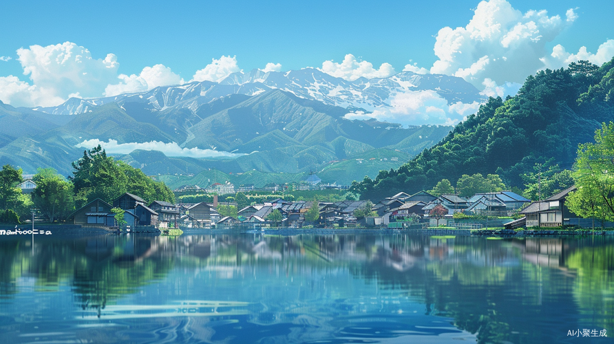 山清水秀的村庄
