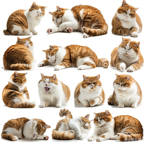 Twelve Poses and Expressions: Happy, Angled, Sad, Cracking, Cut, Expected, Disappointed, Overspeechness, Shy, Cute, Super, Obesity