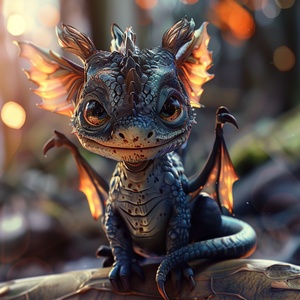 New Year Dragon Baby Avatars - Aipainting