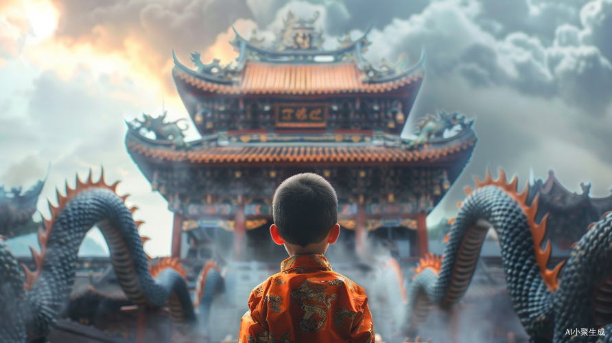小男孩的龙王庙之旅