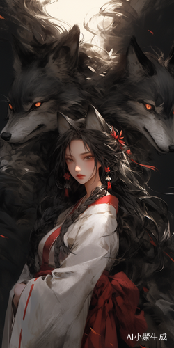 九尾狼女
