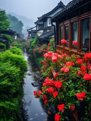 好雨知时节，当春乃发生。随风潜入夜，润物细无声。野径云俱黑，江船火独明。晓看红湿处，花重锦官城。