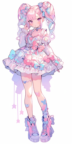 可爱小女孩
