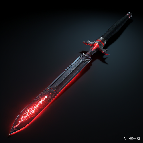 红色刀刃的绝美武器