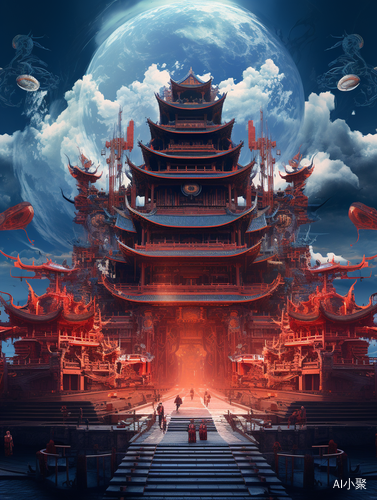 Reimagined Chinese Style: Accurate Topography and Vibrant Futurism