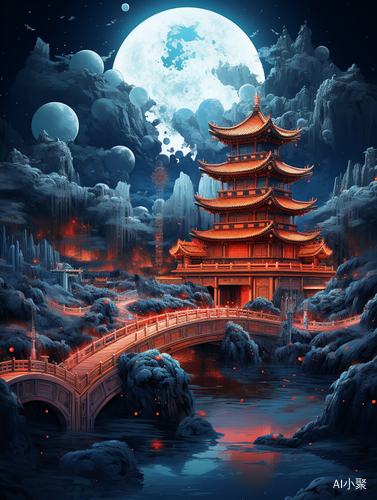 Reimagined Chinese Style: Accurate Topography and Vibrant Futurism