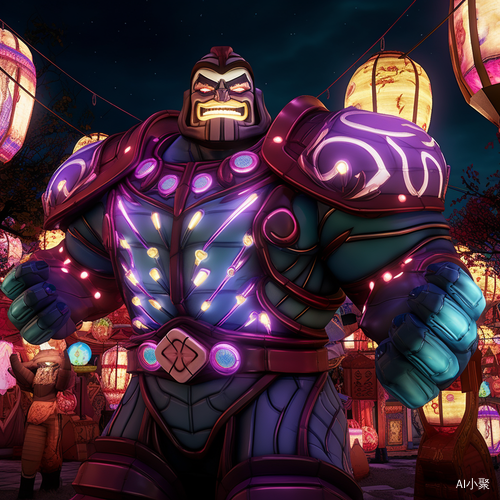 Superhero Lanterns Illuminate Lantern Festival