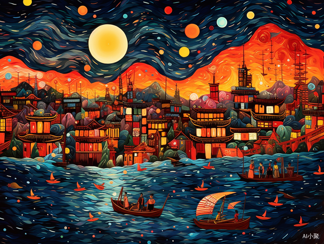 Chinese Folk Art meets Van Gogh and Faith Ringgold: Lively Moma Collection of Guilin's Landscape