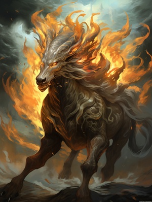 Kirin: The righteous beast, its extraordinary characteristics and the quality of doing things justly at the right time make it more consistent with righteousness. In addition, Qilin can also be regarded as the brother of Haezhi, and Haezhi is a symbol of justice and bravery, so Qilin also conforms to the virtue of righteousness.